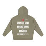 Wolvyn Apparel ‘Bryanna Sports All Access’ Oversize Fleeced Hoodie - Wolvyn Apparel