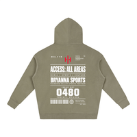Wolvyn Apparel ‘Bryanna Sports All Access’ Oversize Fleeced Hoodie - Wolvyn Apparel