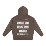 Wolvyn Apparel ‘Bryanna Sports All Access’ Oversize Fleeced Hoodie - Wolvyn Apparel