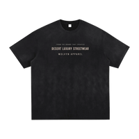 Wolvyn Apparel "Created DLS" Vintage Washed Hand-Frayed T-Shirt - Wolvyn Apparel