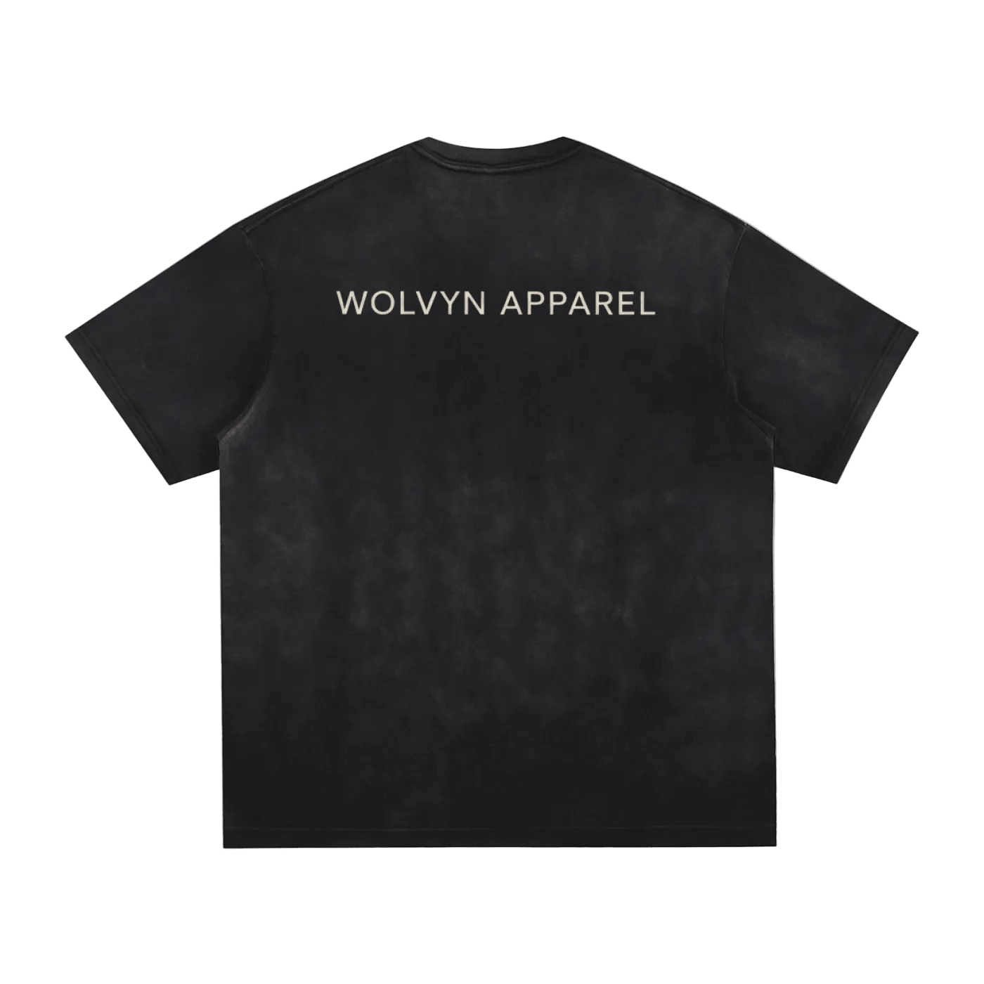 Wolvyn Apparel "Created DLS" Vintage Washed Hand-Frayed T-Shirt - Wolvyn Apparel