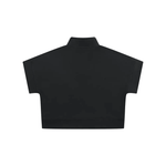 Wolvyn Apparel Dark Tone Women's Quarter Zip Crop Sweatshirt - Wolvyn Apparel