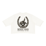 Wolvyn Apparel ‘Desert Born’ Unisex Mineral Wash Raw Hem Boxy T-Shirt - Wolvyn Apparel