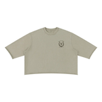 Wolvyn Apparel ‘Desert Born’ Unisex Mineral Wash Raw Hem Boxy T-Shirt - Wolvyn Apparel