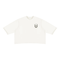 Wolvyn Apparel ‘Desert Born’ Unisex Mineral Wash Raw Hem Boxy T-Shirt - Wolvyn Apparel