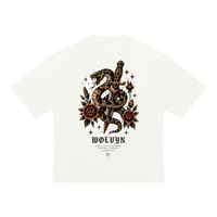 Wolvyn Apparel ‘Desert Viper’ Unisex Heavyweight Oversized T-Shirt - Wolvyn Apparel