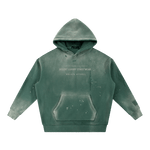 Wolvyn Apparel ‘DLS’ Vintage Washed Frayed Fleece Hoodie - Wolvyn Apparel