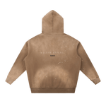 Wolvyn Apparel ‘DLS’ Vintage Washed Frayed Fleece Hoodie - Wolvyn Apparel