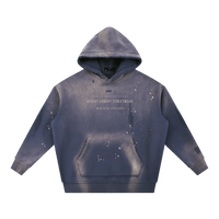 Wolvyn Apparel ‘DLS’ Vintage Washed Frayed Fleece Hoodie - Wolvyn Apparel