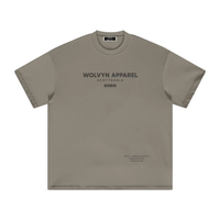 Wolvyn Apparel "Elevated" 305 GSM Earth Tone T-Shirt - Wolvyn Apparel