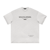 Wolvyn Apparel "Elevated" 305 GSM Earth Tone T-Shirt - Wolvyn Apparel
