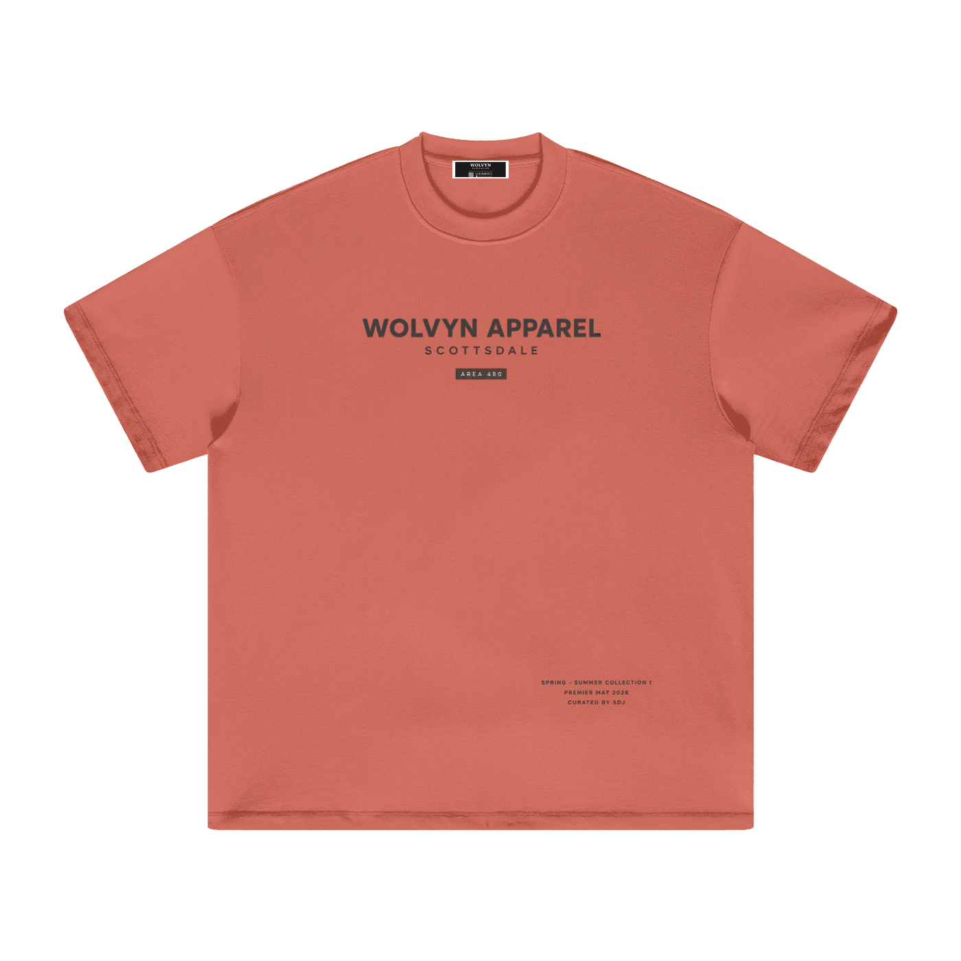 Wolvyn Apparel "Elevated" 305 GSM Earth Tone T-Shirt - Wolvyn Apparel