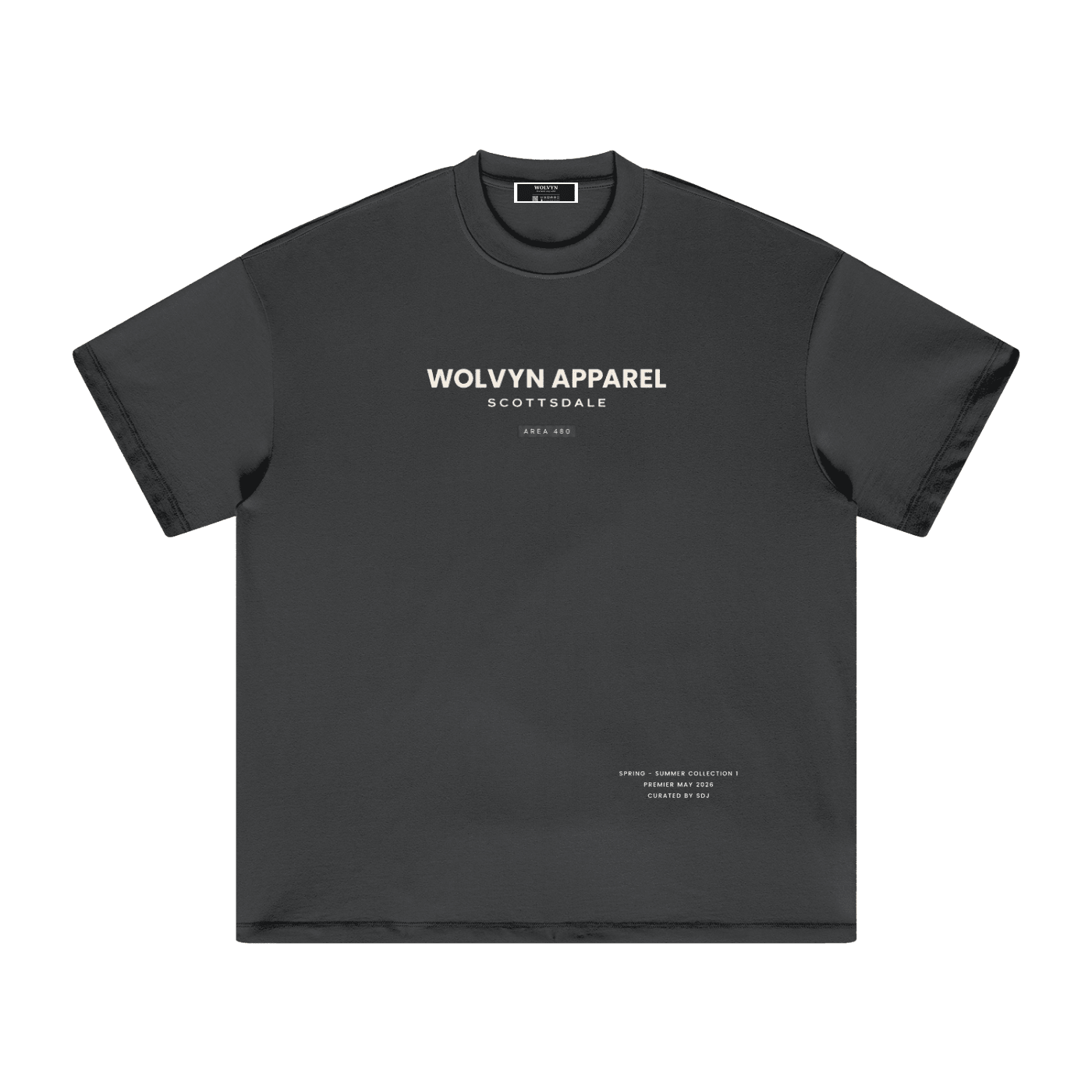 Wolvyn Apparel "Elevated" 305 GSM Earth Tone T-Shirt - Wolvyn Apparel