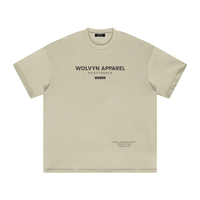 Wolvyn Apparel "Elevated" 305 GSM Earth Tone T-Shirt - Wolvyn Apparel