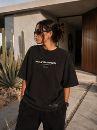 Wolvyn Apparel "Elevated" 305 GSM Earth Tone T-Shirt - Wolvyn Apparel