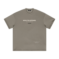 Wolvyn Apparel "Elevated" 305 GSM Earth Tone T-Shirt - Wolvyn Apparel