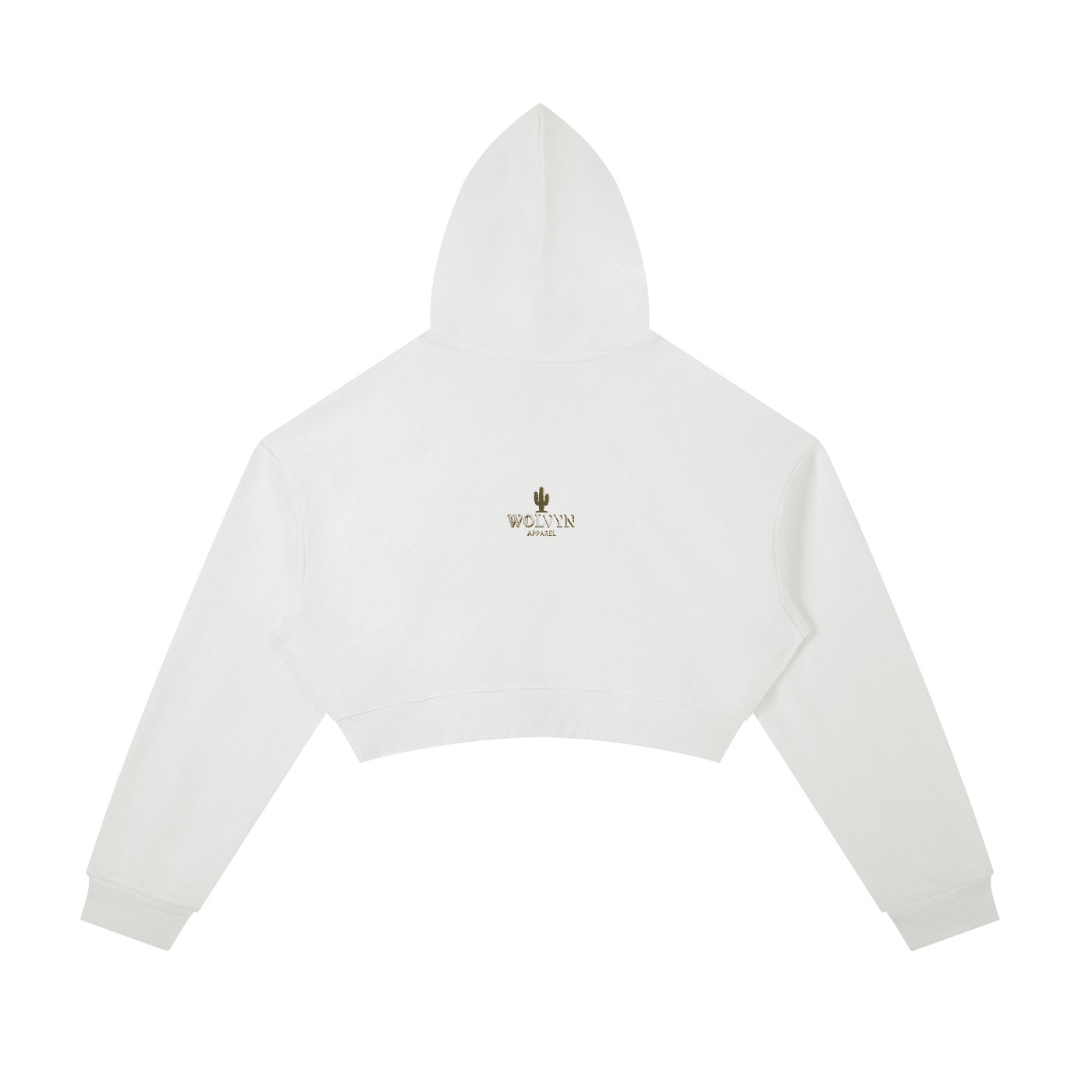 Wolvyn Apparel Essential Cropped Zip - Up Hoodie - Wolvyn Apparel