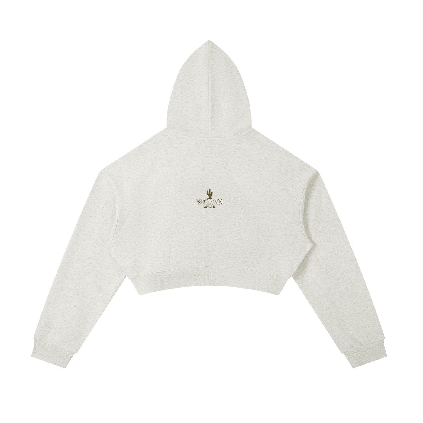 Wolvyn Apparel Essential Cropped Zip - Up Hoodie - Wolvyn Apparel