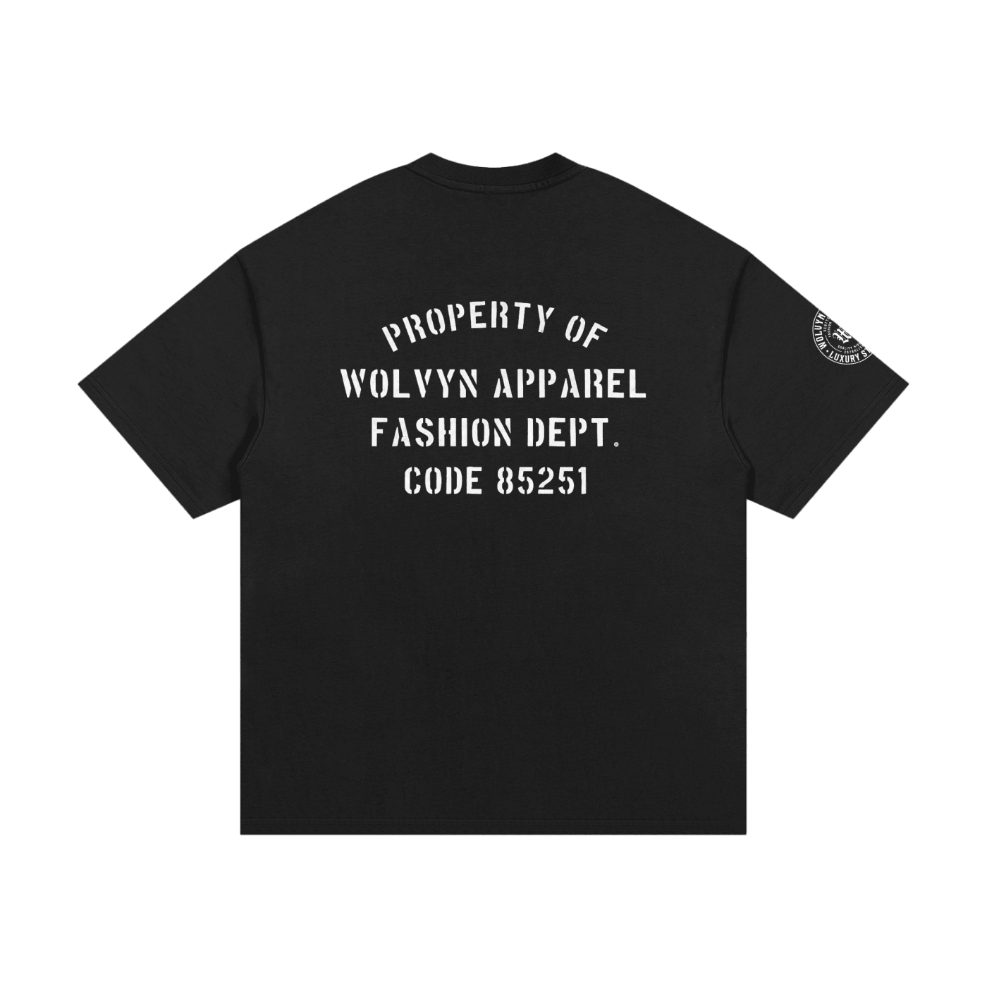 Wolvyn Apparel "Fashion Dept" 330 GSM Essential Heavyweight Cotton T-Shirt - Wolvyn Apparel