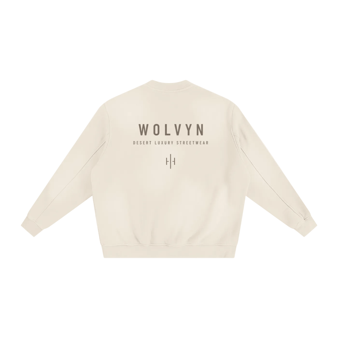 Wolvyn Apparel ‘Foundation 001’ Sunfade Fleeced Sweatshirt - Wolvyn Apparel