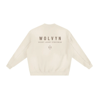 Wolvyn Apparel ‘Foundation 001’ Sunfade Fleeced Sweatshirt - Wolvyn Apparel