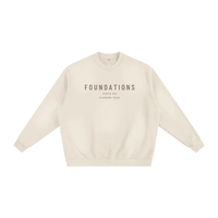 Wolvyn Apparel ‘Foundation 001’ Sunfade Fleeced Sweatshirt - Wolvyn Apparel