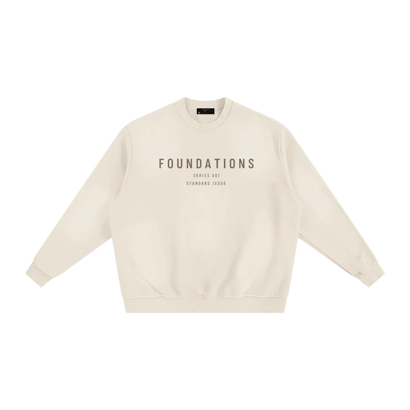 Wolvyn Apparel ‘Foundation 001’ Sunfade Fleeced Sweatshirt - Wolvyn Apparel