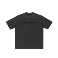 Wolvyn Apparel ‘Foundation 001’ Vintage Wash Drop Shoulder T-shirt - Wolvyn Apparel