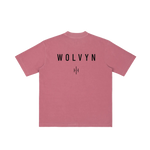 Wolvyn Apparel ‘Foundation 001’ Vintage Wash Drop Shoulder T-shirt - Wolvyn Apparel