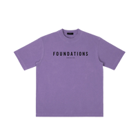 Wolvyn Apparel ‘Foundation 001’ Vintage Wash Drop Shoulder T-shirt - Wolvyn Apparel