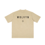 Wolvyn Apparel ‘Foundation 001’ Vintage Wash Drop Shoulder T-shirt - Wolvyn Apparel