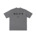 Wolvyn Apparel ‘Foundation 001’ Vintage Wash Drop Shoulder T-shirt - Wolvyn Apparel