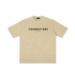 Wolvyn Apparel ‘Foundation 001’ Vintage Wash Drop Shoulder T-shirt - Wolvyn Apparel