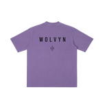 Wolvyn Apparel ‘Foundation 001’ Vintage Wash Drop Shoulder T-shirt - Wolvyn Apparel