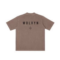 Wolvyn Apparel ‘Foundation 001’ Vintage Wash Drop Shoulder T-shirt - Wolvyn Apparel