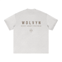 Wolvyn Apparel ‘Foundations 001’ Heavyweight Earth Tone T-Shirt - Wolvyn Apparel