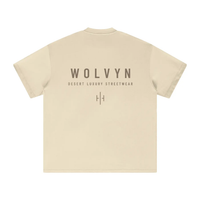 Wolvyn Apparel ‘Foundations 001’ Heavyweight Earth Tone T-Shirt - Wolvyn Apparel
