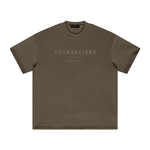 Wolvyn Apparel ‘Foundations 001’ Heavyweight Earth Tone T-Shirt - Wolvyn Apparel