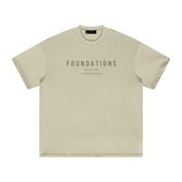 Wolvyn Apparel ‘Foundations 001’ Heavyweight Earth Tone T-Shirt - Wolvyn Apparel