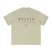 Wolvyn Apparel ‘Foundations 001’ Heavyweight Earth Tone T-Shirt - Wolvyn Apparel