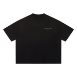 Wolvyn Apparel ‘Foundations 001’ Unisex Sun Fade Distressed Boxy T-Shirt - Wolvyn Apparel