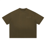 Wolvyn Apparel ‘Foundations 001’ Unisex Sun Fade Distressed Boxy T-Shirt - Wolvyn Apparel