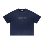 Wolvyn Apparel ‘Foundations 002’ 280GSM Men's Double Yarn Vintage Spray Washed Boxy T-Shirt - Wolvyn Apparel