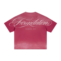 Wolvyn Apparel ‘Foundations 002’ 280GSM Men's Double Yarn Vintage Spray Washed Boxy T-Shirt - Wolvyn Apparel