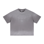 Wolvyn Apparel ‘Foundations 002’ 280GSM Men's Double Yarn Vintage Spray Washed Boxy T-Shirt - Wolvyn Apparel