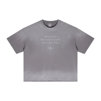 Wolvyn Apparel ‘Foundations 002’ 280GSM Men's Double Yarn Vintage Spray Washed Boxy T-Shirt - Wolvyn Apparel