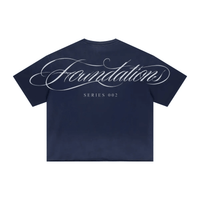 Wolvyn Apparel ‘Foundations 002’ 280GSM Men's Double Yarn Vintage Spray Washed Boxy T-Shirt - Wolvyn Apparel