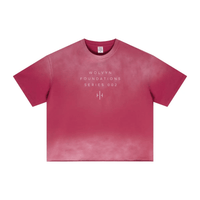 Wolvyn Apparel ‘Foundations 002’ 280GSM Men's Double Yarn Vintage Spray Washed Boxy T-Shirt - Wolvyn Apparel