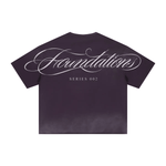 Wolvyn Apparel ‘Foundations 002’ 280GSM Men's Double Yarn Vintage Spray Washed Boxy T-Shirt - Wolvyn Apparel