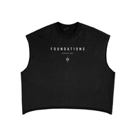 Wolvyn Apparel ‘Foundations 002’ French Terry Boxy Tank Top - Wolvyn Apparel
